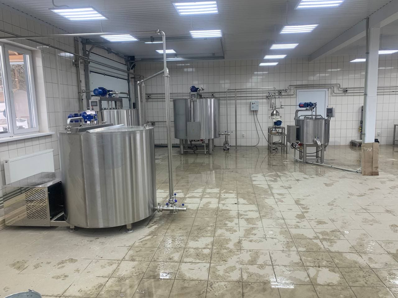 Линия по переработке молока 2000 л/смена, Кировская область