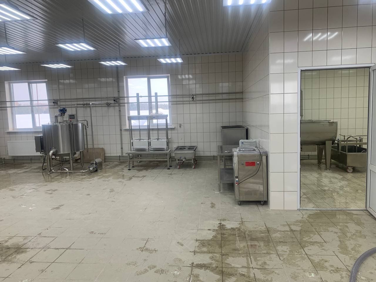 Линия по переработке молока 2000 л/смена, Кировская область